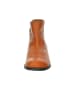 Think! Leren enkelboots lichtbruin