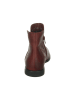 Think! Leder-Ankle-Boots in Bordeaux