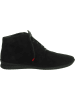 Think! Leren enkelboots zwart