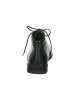 Think! Leder-Ankle-Boots in Schwarz