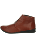 Think! Leder-Ankle-Boots in Braun