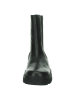 Think! Leder-Chelsea-Boots in Schwarz