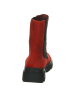 Think! Leder-Chelsea-Boots in Rot