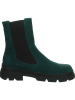 Think! Leder-Chelsea-Boots in Dunkelblau