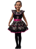 Carnival Party Kostuumjurk "La Catrina" zwart/roze