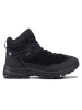Icepeak Leder-Wanderboots "Abaco" in Schwarz
