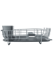 KitchenAid Abtropfgestell in Silber/ Grau - (B)44,6 x (H)15,9 x (T)32 cm