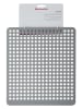 KitchenAid Spülbeckenmatte in Hellgrau - (L)34 x (B)30 cm