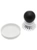 KitchenAid Spülbürste in Weiß/ Schwarz - Ø 9 cm