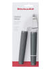 KitchenAid Knoblauchpresse in Silber/ Grau - (L)18,8 cm