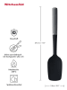 KitchenAid Löffel-Teigschaber in Schwarz/ Grau - (L)29,7 cm