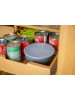 KitchenAid 4er-Set: Frischhaltedosen in Grau