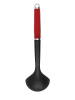KitchenAid Schöpfkelle in Schwarz/ Rot - (L)31 cm