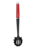 KitchenAid Spaghettilöffel in Schwarz/ Rot - (L)35 cm