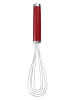 KitchenAid Flachschneebesen "Classic" in Silber/ Rot - (L)29 cm
