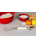 KitchenAid Flachschneebesen "Classic" in Silber/ Creme - (L)29 cm