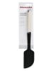 KitchenAid Teigschaber in Schwarz/ Creme - (L)30 cm