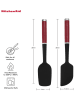 KitchenAid 2tlg. Teigschaber-Set in Schwarz/ Rot - (L)30 cm