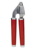 KitchenAid Knoblauchpresse in Silber/ Rot - (L)19 cm