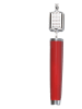 KitchenAid Knoblauchpresse in Silber/ Rot - (L)19 cm
