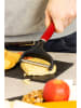 KitchenAid Käsehobel in Schwarz/ Rot - (L)20 cm