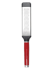 KitchenAid Küchenreibe in Silber/ Rot - (L)32 cm