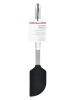 KitchenAid Teigschaber "Premium" in Silber/ Schwarz - (L)31,4 cm