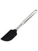 KitchenAid Teigschaber "Premium" in Silber/ Schwarz - (L)31,4 cm
