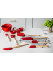 KitchenAid Teigschaber in Hellbraun/ Rot - (L)35,3 cm
