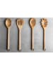 KitchenAid Schlitzlöffel in Natur - (L)32 cm
