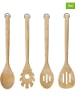 KitchenAid 4tlg. Kochbesteck-Set in Natur - (L)32 cm