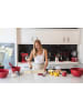 KitchenAid 3er-Set: Rührschüsseln in Rot
