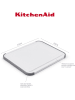 KitchenAid Schneidebrett in Weiß - (L)25 x (B)20 cm