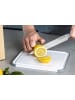 KitchenAid Schneidebrett in Weiß - (L)25 x (B)20 cm