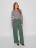 Vila Longsleeve pruimkleurig/wit