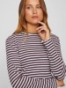 Vila Longsleeve pruimkleurig/wit