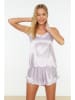 trendyol Pyjama in Flieder