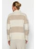 trendyol Pullover in Beige/ Hellbraun