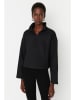trendyol Bluza w kolorze antracytowym