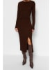 trendyol 2tlg. Outfit in Dunkelbraun