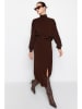 trendyol 2-delige outfit donkerbruin