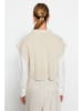 trendyol Pullunder in Creme