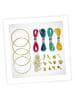 BUKI Kreativset "Cotton Bracelets" in Bunt - ab 8 Jahren