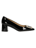 Wojas Leren pumps zwart