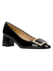 Wojas Leder-Pumps in Schwarz