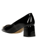 Wojas Leren pumps zwart