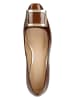 Wojas Leder-Pumps in Braun
