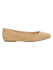 Wojas Leder-Ballerinas in Beige