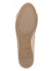 Wojas Leder-Ballerinas in Beige