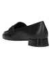 Wojas Leren mocassins zwart